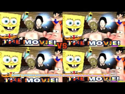 GRANNY VS SPONGEBOB MINECRAFT ANIMATION By (Futuristichub) Minecraft animation Horror game - YouTube
