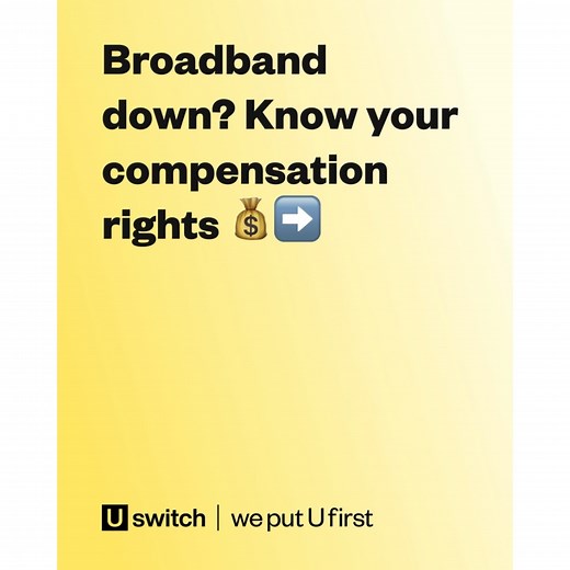 Broadband outages affected almost half the UK last year, and 8 in 10 of those affected didn't receive compensation. Find out here if you can get compensation and the three steps you can take with your internet is down. Is it time to switch broadband provider? Check out the latest broadband deals here: https://www.uswitch.com/broadband/ | Uswitch