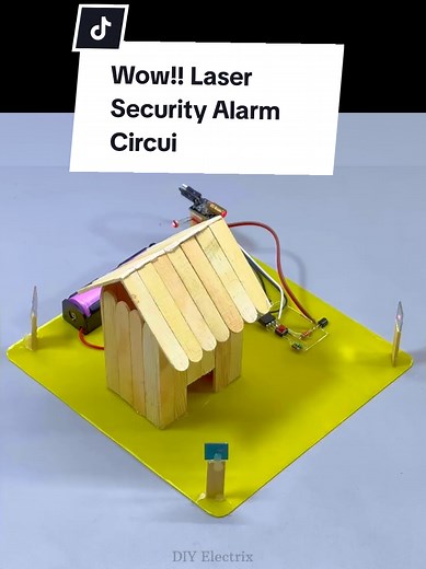 Innovative Laser Security Alarm Circuit Design