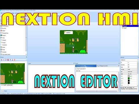 NEXTION EDITOR como empezar PRIMEROS PASOS #️⃣1️⃣