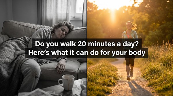 Do you walk 20 minutes a day? Here’s what it can do for your body