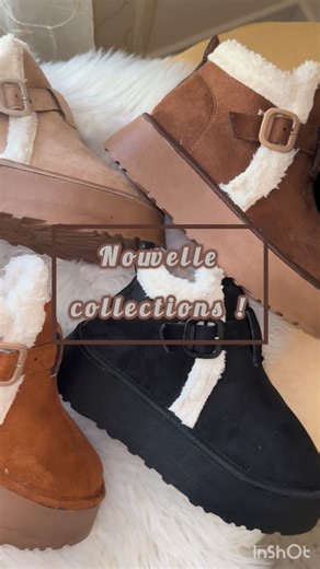 chaussurefemme on Instagram: "❄️ COCON DE DOUCEUR : LA BOTTINE « WINTER GLOW » ❄️ Préparez-vous à affronter le froid avec style ! Nos nouvelles bottines à plateforme sont l’alliance parfaite entre le confort absolu d’un chausson et l’allure d’une icône de mode. Déclinées en 4 coloris irrésistibles (Chocolat, Sable, Noir, Camel), elles sont la pièce phare de la saison ! ✨ POURQUOI VOUS ALLEZ CRAQUER : • Chaleur Garantie : Un intérieur entièrement doublé en fausse fourrure moutonnée ultra-moelleus