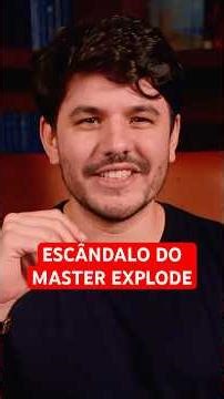 ESCÂNDALO DO MASTER EXPLODE #investidorsardinha #brasil #bancomaster