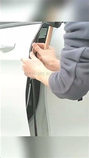 PVC U-shaped sealing strip test and Installation Video #seal #youtube #tiktok #instagram #factory