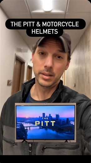 Nick Pappas, MD on Instagram: "What do you think about not wearing a helmet on a motorcycle? Also, is this foreshadowing on The PITT of future events? We need to know @therealnoahwyle ! 👉 Let me know your thoughts in the comments. #thepitt #emergency #motorcycle #helmets"