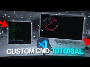 How to make *Custom CMD* for WINDOWS 10 | ASCII Art in CMD and More!