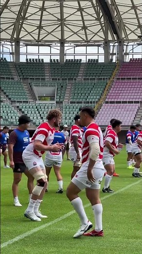 前日練習🏉 アサヒスーパードライ パシフィックネーションズカップ2025 日本代表 vs カナダ代表 📆 8/30（土） 17:00 KO🏟ユアテックスタジアム仙台（宮城） #PNC2025