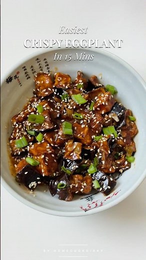 Crispy Air Fryer Eggplant 🍆 Better Than Takeout in 25 Minutes!#shorts