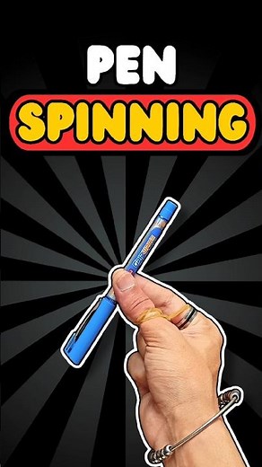 Pen Spinning hack 🖋️🌀 easy pen spinning trick🤗 #shorts #diy #tricks #trickshot #penspinning #origami