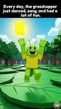 The Lazy Grasshopper and the Hardworking Ant | Aesop's Fables