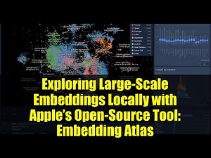 Exploring Large-Scale Embeddings Locally with Apple’s Open-Source Tool: Embedding Atlas