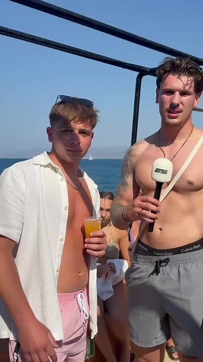 First drink, last drink 🍹 #cherso #cherso2025 #boozecruise