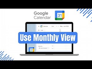 How to Use Google Calendar’s Monthly View