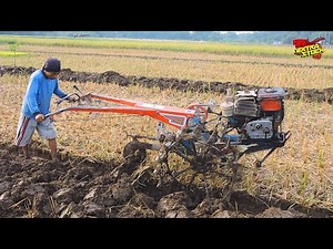 Rare Machines! Changfa G1000 Diesel Hand Tractor Tills the Land Without Water