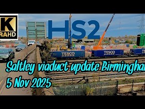 HS2 Saltley viaduct update Birmingham 5 November 2025