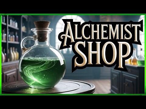 Alchemist Shop Simulator - First Look - Running Our Own Magical Business - EP#1