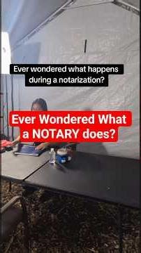 Mock Notary Appointment #generalknowledge #notarytips #notarytraining