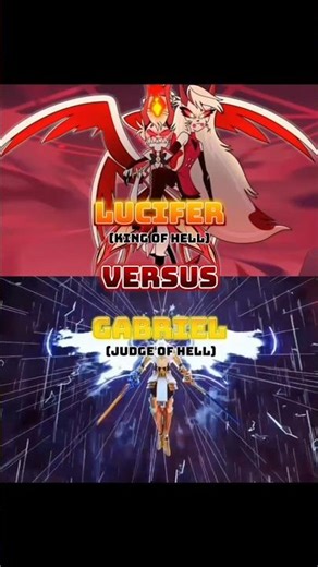 Lucifer vs Gabriel #hazbinhotel #ultrakill
