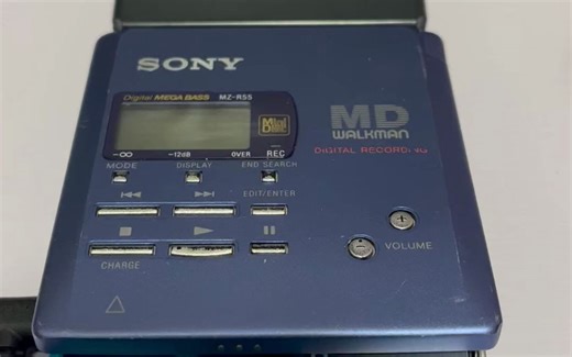 SONY 索尼MD录放机 MZ-R55 试听