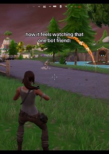 Amazing Fortnite Moments with Lara Croft Gameplay