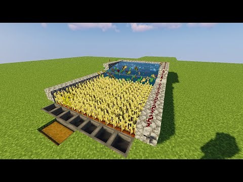 [1.15+]MINECRAFT FERME AUTOMATIQUE [ blé/carotte/betterave/patate ]