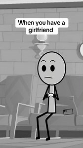 When you have a girlfriend #animation #couple #girlfriend #boyfriend #usa | Cool Animations