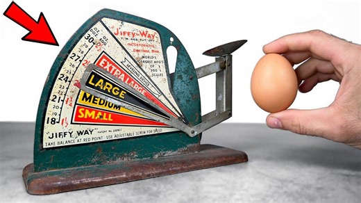 1950’s Egg Scale Restoration - Grandma Kitchen Scale!