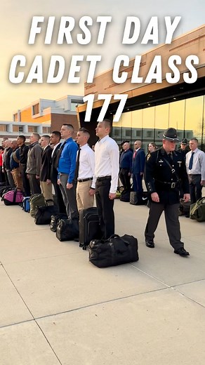 Welcome to the first day of training with #OSHPCadetClass177. #JoinOSHP | Ohio State Highway Patrol