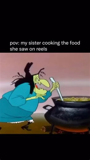 Memes on Instagram: "😂😂 My sister sees a recipe on Reels once and suddenly thinks she’s a chef, even though the video was clearly edited within an inch of its life. She follows it “exactly,” somehow invents three new steps, and then acts shocked when the kitchen smells like regret. The final dish always looks like a science experiment she swears just needs “a little tweaking.” - #reels #siblings #cooking #jokes #explorepage"