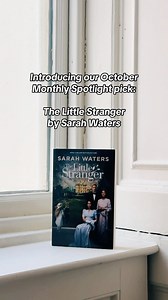 Presenting our Monthly Spotlight pick for October: The Little Stranger by Sarah Waters. 🔗 Tap the link in our bio to discover an exclusive article, reading guide, competition and more. #BookerPrize #MonthlySpotlight #SarahWaters | The Booker Prizes