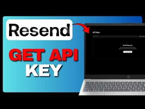 How To Get Resend API Key (Full Guide) 2026!