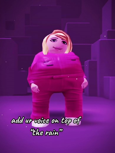 Voice Reveal in Roblox Edit: Putting My Voice THE RAINNNNNNNN