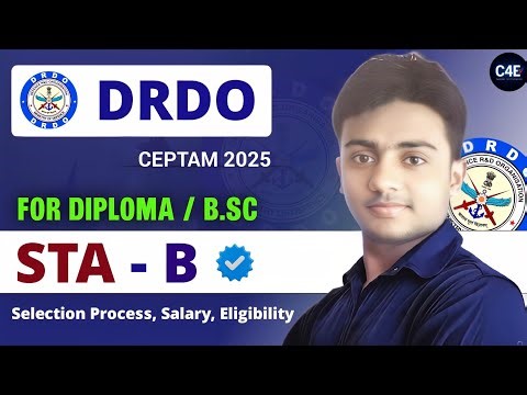 DRDO CEPTAM -11 Recruitment 2025। DRDO STA -B VACANCY 2025। DRDO Recruitment 2025। DRDO CEPTAM 11