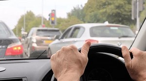 Car Driver Stuck Traffic Hands On Stock Footage Video (100% Royalty-free) 1108479777 | Shutterstock