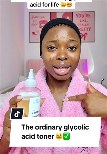 #CapCut @The Ordinary glycolic acid is my number one favourite toner for exfoliation 😍😍 #skincare #glycolicacid #skincaretips #exfoliateyourskin Glycolic acid Exfoliating Chemical exfoliation The ordinary glycolic acid
