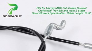 946-04396a Speed Selector Cable Compatible with MTD 946-04396a Cable, MTD 746-04396 Speed Selector Cable, 746-04396a, 946 04396a, 746 04396, 746 04396a
