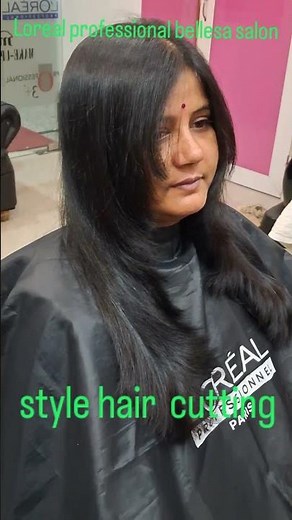 Loreal professional bellesa salon #reels #youtube #hairstyle #haydrafacial #braidalmakeup #colour