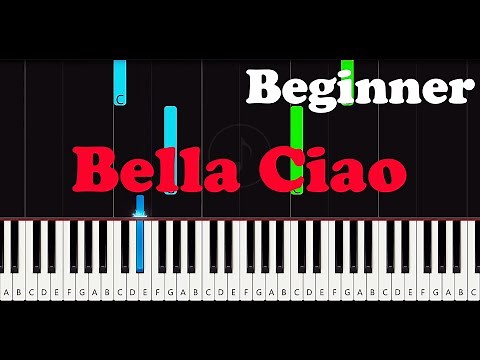 Bella Ciao | Easy Piano Tutorial