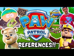 20+ Paw Patrol References in TV Shows and Movies!! 🐾