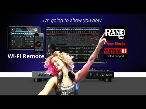 Wi-Fi Remote + RANE ONE +VIRTUAL DJ Tutorial