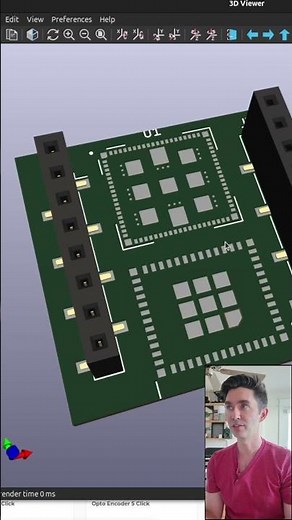 KiCad layout that fits inside a Mikrobus header #espressif #iot #kicad #nordicsemiconductor #nrf9151