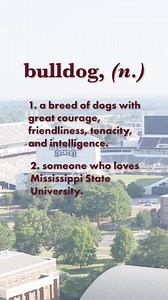 117K views · 1.2K reactions | Once a bulldog, always a bulldog. 懶 | Mississippi State University | Facebook