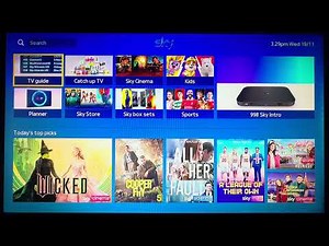 Sky+HD, Sky Q And Sky Stream Tv Guide EPG