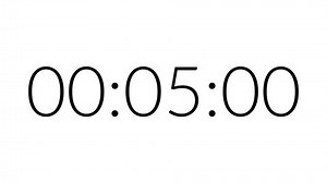 5 Seconds Digital Clock Countdown Timer Stock Footage Video (100% Royalty-free) 3608006649 | Shutterstock