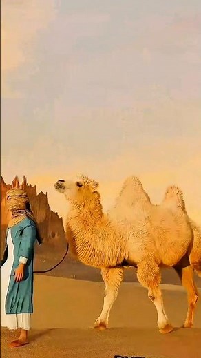camel in registan (3d animation in hindi)