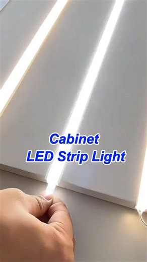 3.7K views | Cabinet LED strip light #lamp #light #led #smarthome #lightingdecor #homedecor #lightingdesign #lampdesign #interiordesign #lampfactory #ledstriplights #ledstrips #diy #installation #designer #architect #architecture #instagood #home #atmosphere #aleadhome #aleadlighting#madeinchina #chinaproducts | chinahometelligent | Facebook