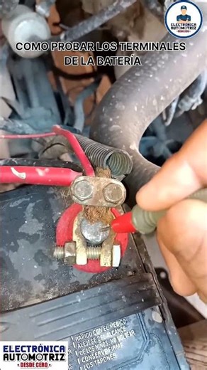 HOW TO TEST BATTERY TERMINALS!!! #automotiveelectronics #automobile