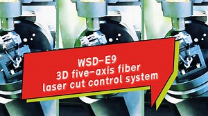 Three-dimensional five-axis laser cutting control system