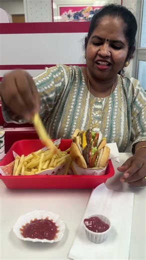 Double-Double Burger paired with a creamy Neapolitan Milkshake! #foodie #foodies #foodielife