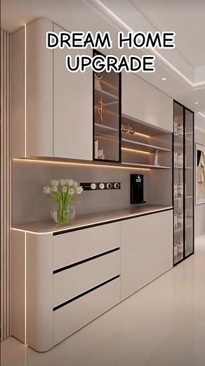 Transform Your Home with This Modern Luxury Coffee Bar & Sideboard Design! ☕✨